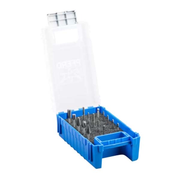 PFERD SET OF TUNGSTEN CARBIDE-CUTTERS 3MM SHANK DIA 15 PIECE