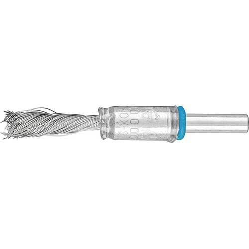 PFERD MOUNTED PENCIL SINGLETWIST KNOTS/STL WIRE BRUSH PBGS1010/6INOX0.20SGP