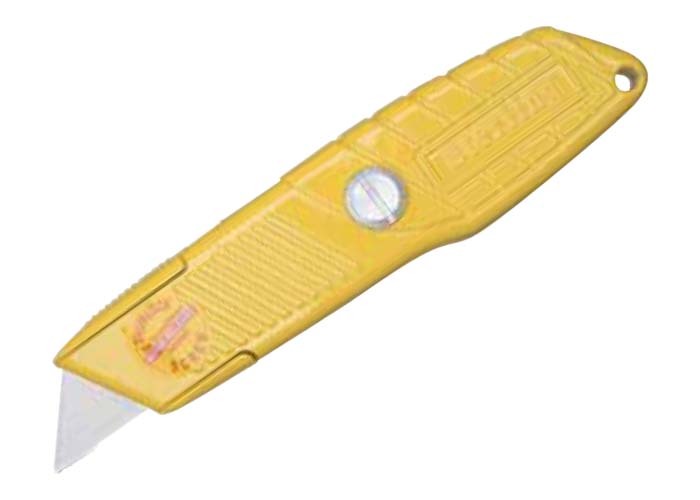 ULTRA-GRIP THUMLOCK KNIFE HI-VIS–YELLOW CARDED + 3 BLADES