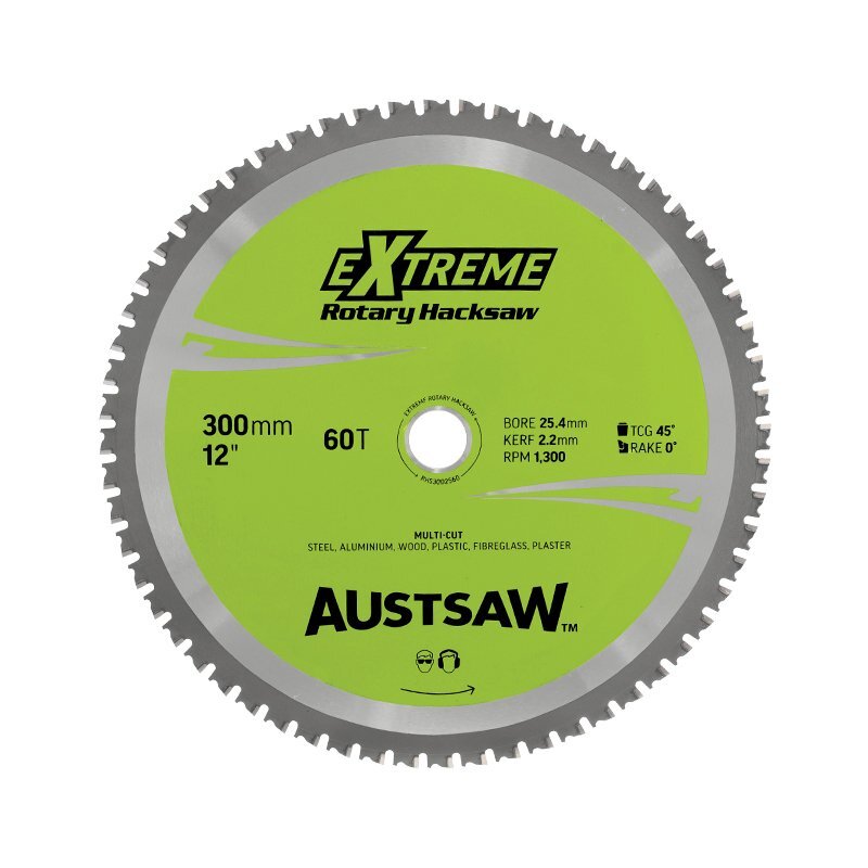 AUSTSAW ROTARY HACKSAW 300MM X 25.4MM 60 TEETH