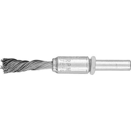 PFERD MOUNTED PENCIL SINGLETWIST KNOT STEEL WIRE BRUSH PBGS1010/6 0.35 SGP