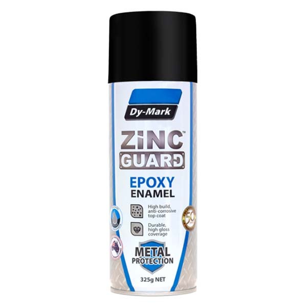 DY-MARK - ZINC GUARD FLAT BLACK ENAMEL TOP COAT 325G