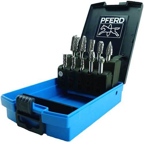 PFERD BURR SET 10 PIECE METRIC 6MM 1503