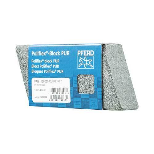 PFERD POLIFLEX BLOCK 115 X 60 X 30MM 240 GRIT
