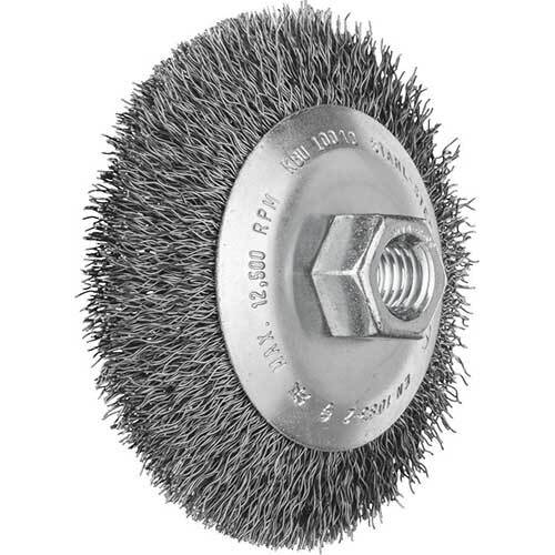 PFERD FLARED CUP BRUSH CRIMPED STEEL WIRE KBU 10010/M14 ST 0.35 SG