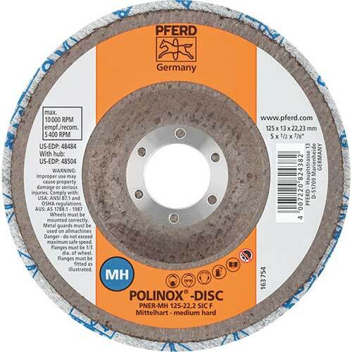 PFERD POLINOX DISC PNER-MH 125-22.2 C FINE