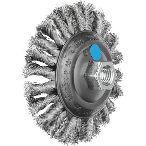 PFERD FLARED CUP BRUSH COMBITWIST KNOT S/STEEL KBG 12515/M14CT INOX 0.35SGP
