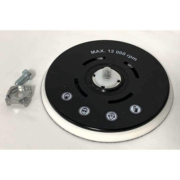 PFERD VELCRO BACKING PAD DISC 150MM SUITS PLAIN 6 & 9 HOLE