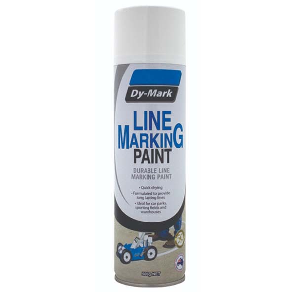 DY-MARK - LINE & HAND MARKING PAINT WHITE 500G