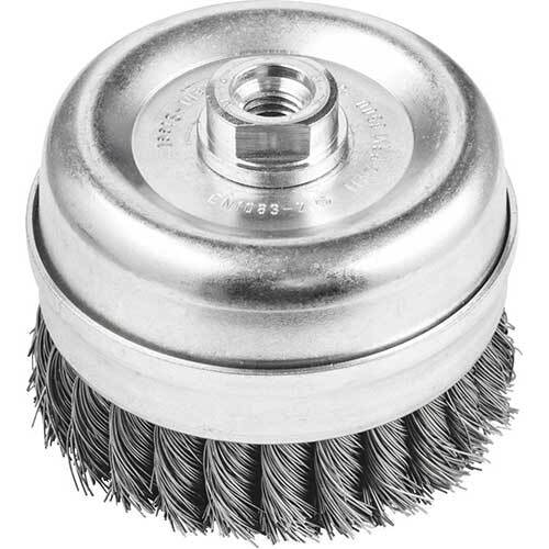 PFERD CUP TWIST KNOT STEEL WIRE BRUSH TBGR 100/M14 ST 0.50 SG