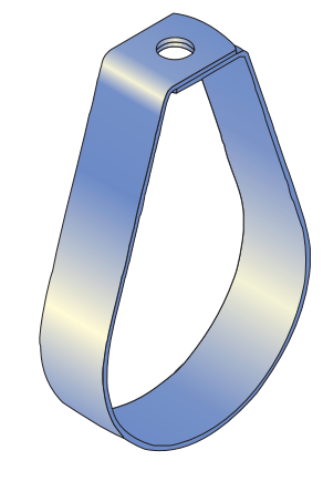 FLEXISTRUT - STANDARD PEAR BAND 100NB - HDG