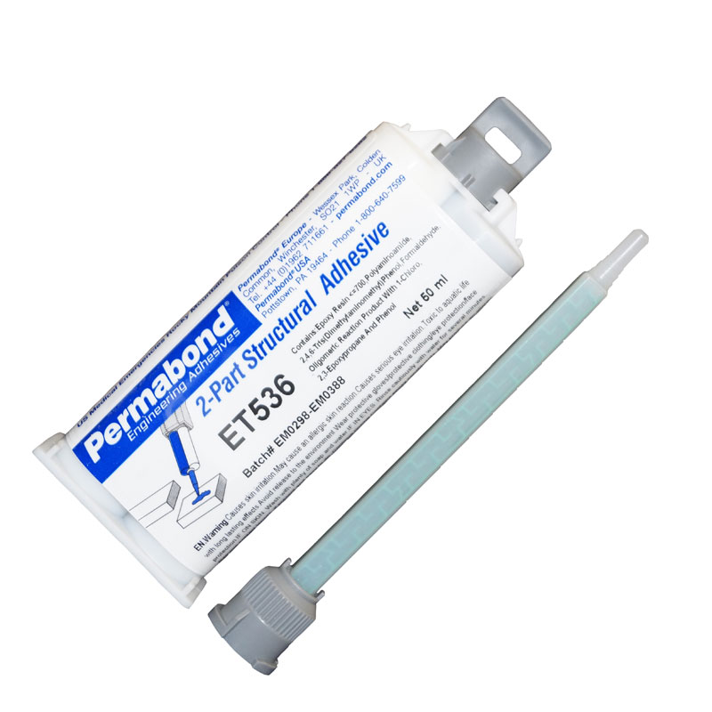 PERMABOND - 50ML DUAL CARTRIDGE EPOXY + NOZZLE - ET536