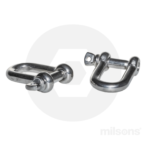 D SHACKLE SS316 M10 