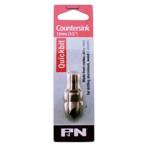 COUNTERSINK HCS QUICKBIT ROSE HEAD 13MM (1/2&quot;) P&amp;N