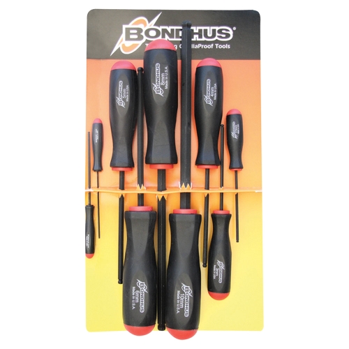 BONDHUS SET 9 BALL END SCRDVRS MM - SUTTON LABEL