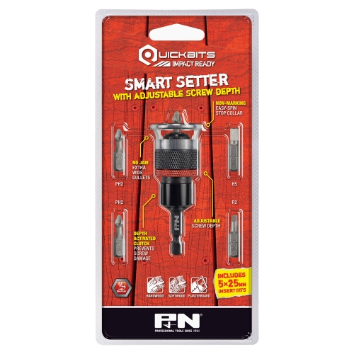 SMART SETTER QUICKBIT HEX SHANK P&amp;N