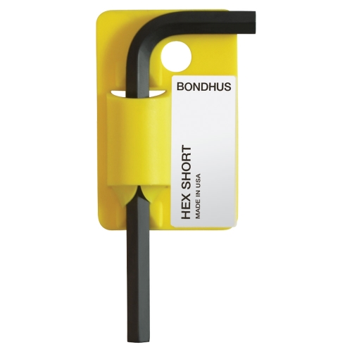 BONDHUS .028&quot; HEX END L-WR SHORT TAG-BAR/EA