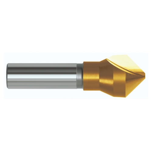 COUNTERSINK C104 901 SINGLE FLUTE HSS TIN 90DEG