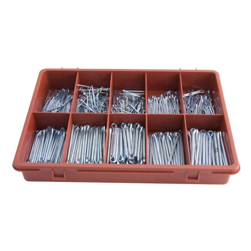 ASSORTMENT SPLIT PINS 650PC