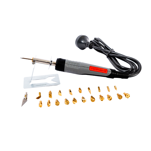 SOLDERING IRON WOOD BURNING KIT 22 PIECE