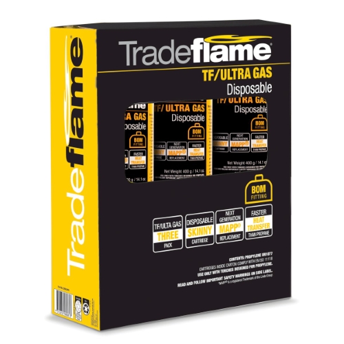 TRADEFLAME/ULTRA GAS 400G - 3 PACK