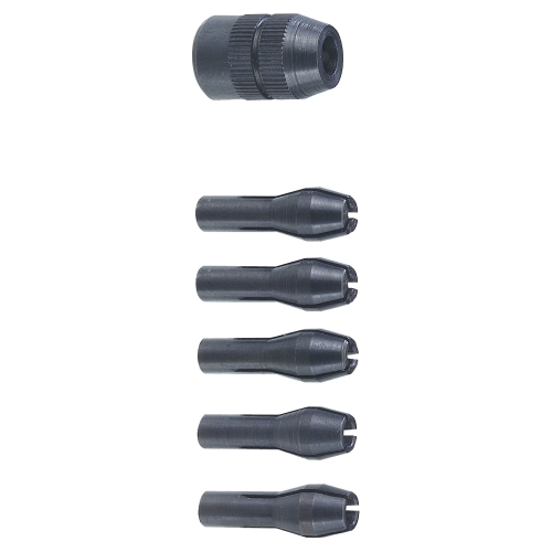 COLLET SET 1.0-3.2 MM+NUT SUITS PG-MINI/PROXXON 5PC PG-MINI