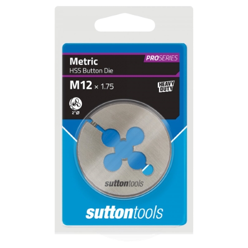 BUTTON DIE M552 2&quot; OD 12X1.75 HIGH SPEED STEEL