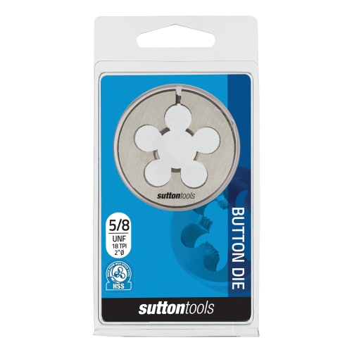 BUTTON DIE M565 2&quot; OD 5/8 X 18 NF HIGH SPEED STEEL