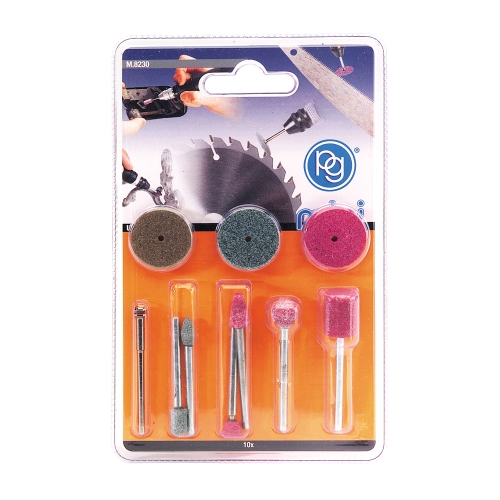 ROTARY TOOL ACC KIT GRINDING 10PC PG MINI