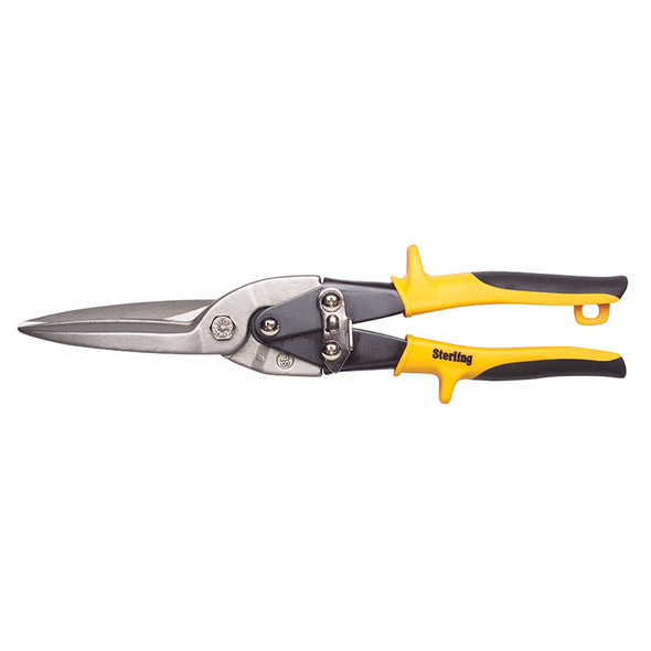 STERLING LONG CUT TIN SNIPS STRAIGHT