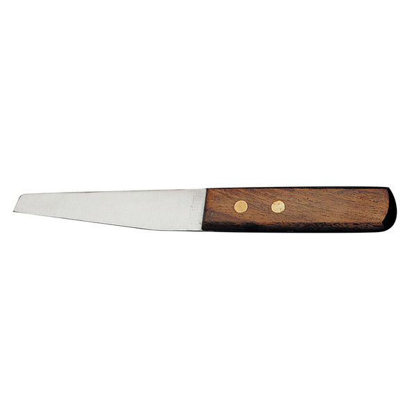 STERLING BOOT KNIFE WOOD HANDLE S/S BLADE