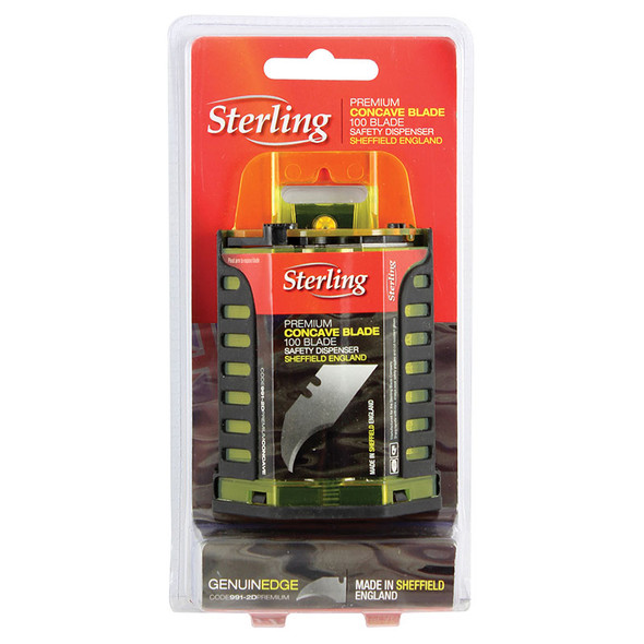 STERLING CONCAVE TRIM BLADE DISPENSER 100