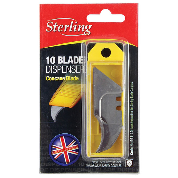 STERLING CONCAVE TRIM BLADE DISPENSER 10