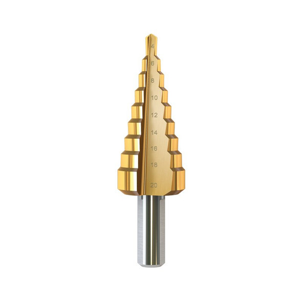 ALPHA STEP DRILL - GOLD SERIES 4-20MM