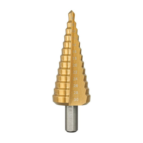 ALPHA STEP DRILL - GOLD SERIES 6-30MM