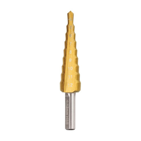 ALPHA STEP DRILL - GOLD SERIES 4-12MM