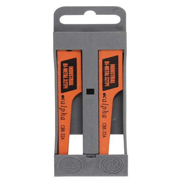 ALPHA 32 TPI AIR HACKSAW BLADE PK.10