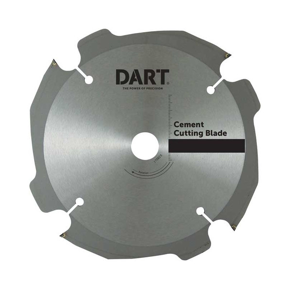 DART PCD CEMENT BLADE 250MM 6T 30MM BORE