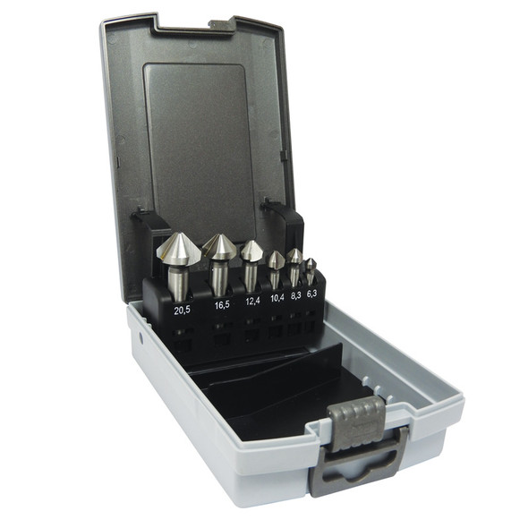 DART 3 FLUTE HSS COUNTERSINK SET 6