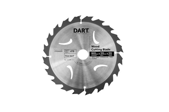 DART TIMBER BLADE 160MM 20T 20MM BORE