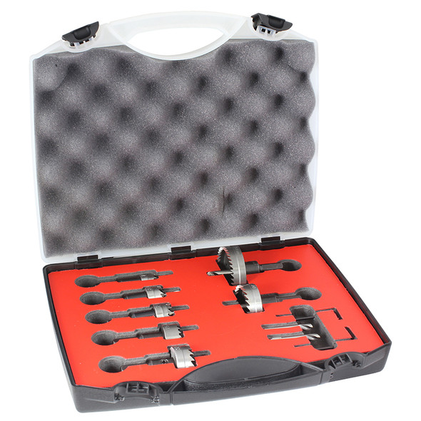 ALPHA HSS THINSHEET HOLECUTTER SET 9 PCE