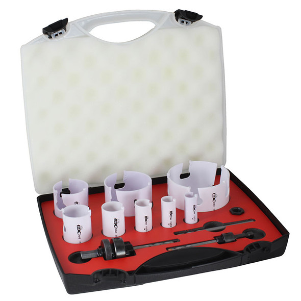 ALPHA ELECTRICANS 12 PIECE TCT HOLESAW KIT