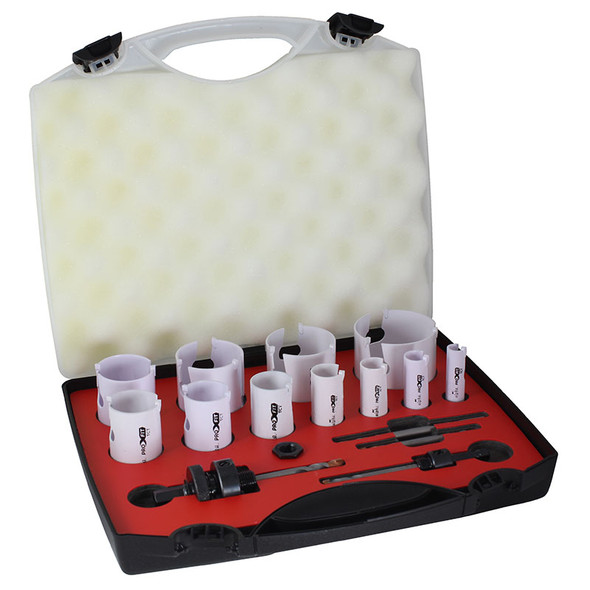 ALPHA TRADESMAN 16 PIECE TCT HOLESAW KIT