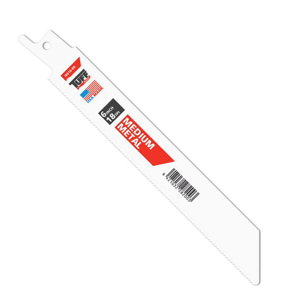 IMPERIAL USA RECIP BLADE MED METAL 6 INCH X 18TPI