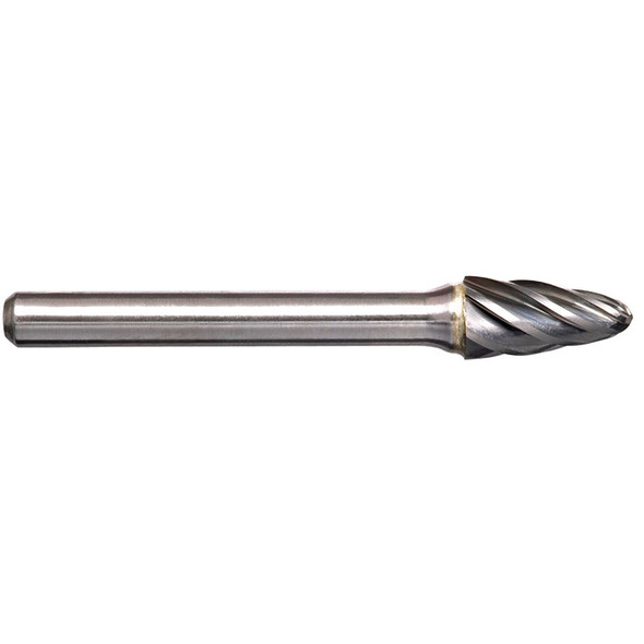 ALPHA 9.5MM TREE RADIUS NOSE BURR AL - METRIC