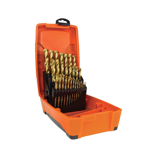 ALPHA DRILL SET REDUCED SHANK 1/16-1/2