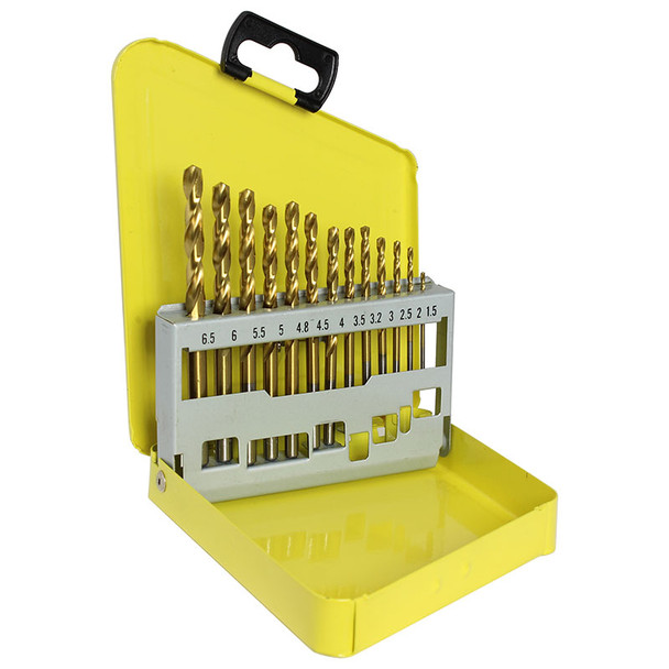 ALPHA DRILL SET SLIM BOX METRIC 1.5-6.5MM