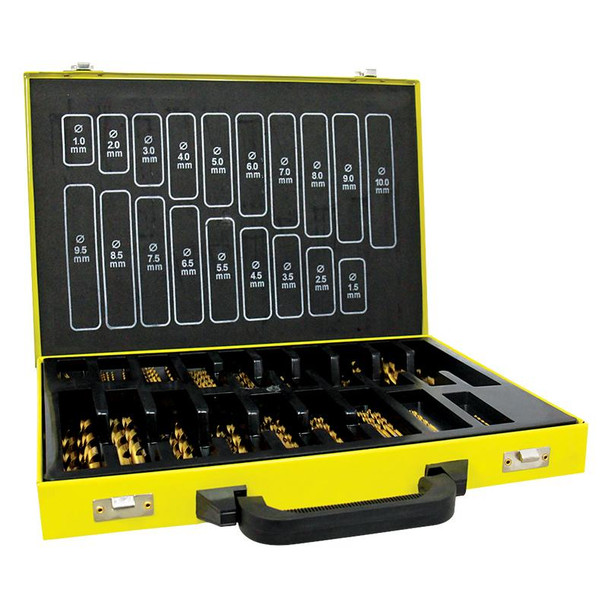 ALPHA DRILL SET METRIC BOX 85 PIECE 1-10MM