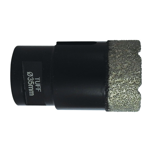 TUFF DIAMOND CORE DRILL 14MM SHANK X 35MM