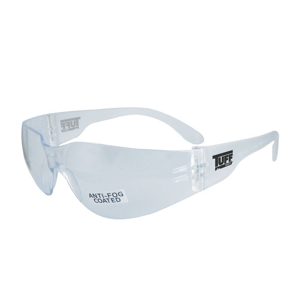 TUFF ECONOMY SAFETY GLASSES - CLEAR